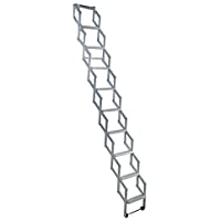 Alufix 1502-005 - Escalera para áticos (tamaño: 10 Tread)